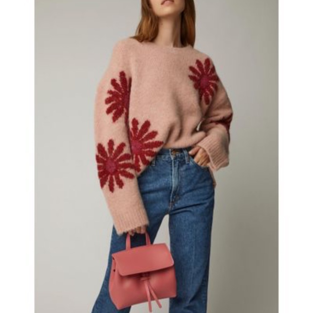 Mansur Gavriel pink oversized sweater